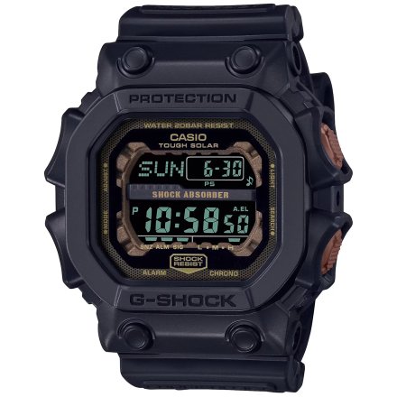 Czarny zegarek Casio G-SHOCK Teal and brown GX-56RC-1ER