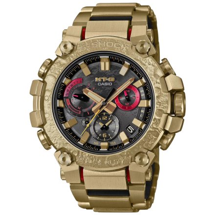 Złoty zegarek Męski Casio G-Shock Exclusive Premium Rok Królika MTG-B3000CX-9AER
