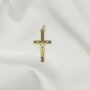 Złoty krzyżyk Jezus Ukrzyżowany zawieszka złota • Złoto 585 0.98g