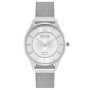 Srebrny damski zegarek z bransoleta mesh PACIFIC S6027-05