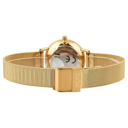 Złoty damski zegarek z bransoleta mesh PACIFIC  S6023-06