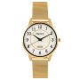 Złoty damski zegarek z bransoletką mesh PACIFIC S6026-05