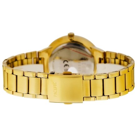Złoty męski zegarek z bransoleta PACIFIC  X0060-05