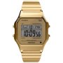 Złoty zegarek Timex na rozciąganej bransolecie Retro T80 TW2R79000