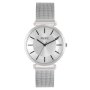 Srebrny damski zegarek z bransoleta mesh PACIFIC X6142-01