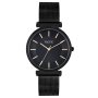 Czarny damski zegarek z bransoleta mesh PACIFIC X6142-04