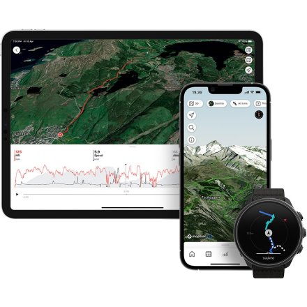 Suunto Zegarek męski SS050892000 Suunto 9 Baro Titanium Limited Edition