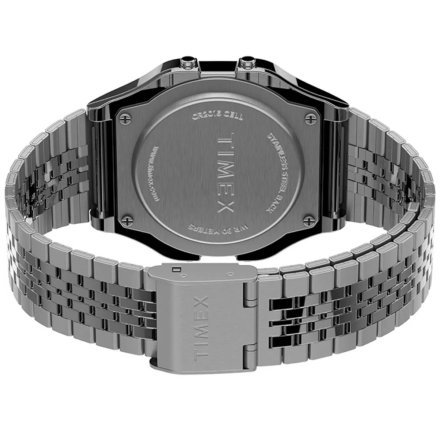 Srebrny zegarek Timex na bransolecie Vintage Retro T80 TW2R79300