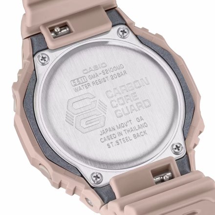 Różowy zegarek Casio G-SHOCK GMA-S2100MD-4AER zabrudzony róż