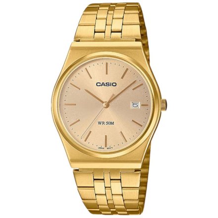 Złoty zegarek Casio Classic z bransoletą MTP-B145G-9AVEF