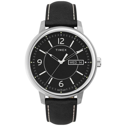 Męski zegarek Timex Chicago srebrny TW2V29200