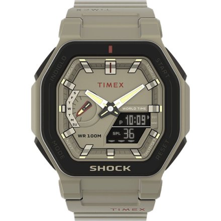 Zegarek Męski Timex Command Encounter w szarej obudowie TW2V35500