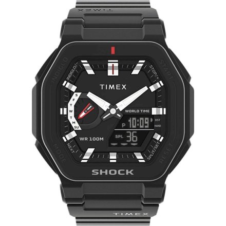 Zegarek Męski Timex Command Encounter w czarnej obudowie TW2V35600