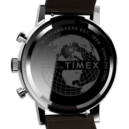 Męski zegarek Timex Midtown srebrny chronograf TW2V36600