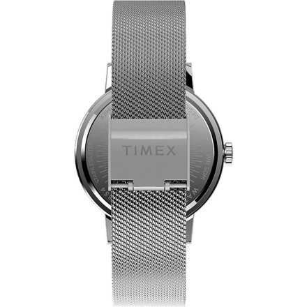 Srebrny zegarek Timex Midtown z kolorowymi cyrkoniami TW2V36900