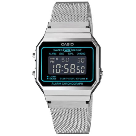 Zegarek Casio A700WEMS-1BEF Casio Vintage w stylu Retro A700WEMS-1BEF