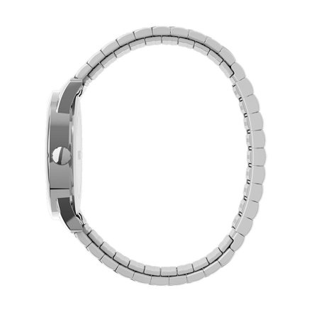 Męski zegarek Timex Easy Reader srebrny z rozciąganą bransoletką TW2V40000