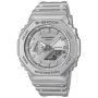 Srebrny zegarek Casio G-Shock Metallic GA-2100FF-8AER