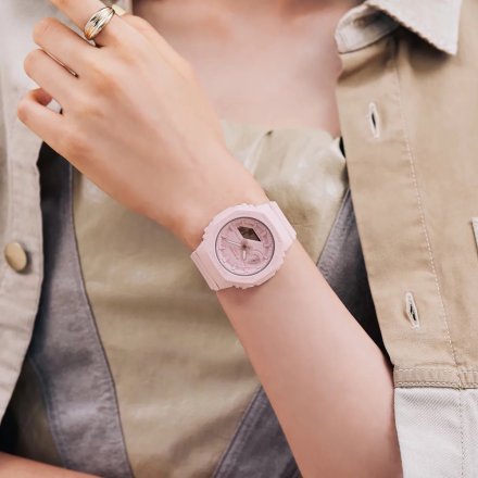 Pastelowy różowy zegarek Casio G-SHOCK GMA-S2100BA-4AER