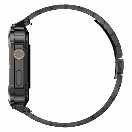 GRAVITY GT6-2 czarna bransoletka smartwatch męski z funkcją rozmowy