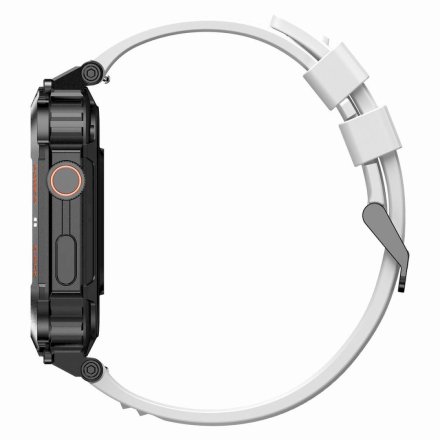 GRAVITY GT6-8 czarno-biały smartwatch męski z funkcją rozmowy 