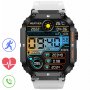 GRAVITY GT6-8 czarno-biały smartwatch męski z funkcją rozmowy 