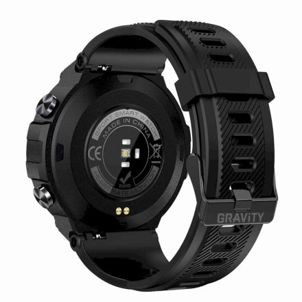 GRAVITY GT8-1 czarny smartwatch męski z GPS