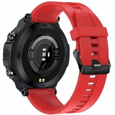 GRAVITY GT8-5 czerwony smartwatch męski z GPS