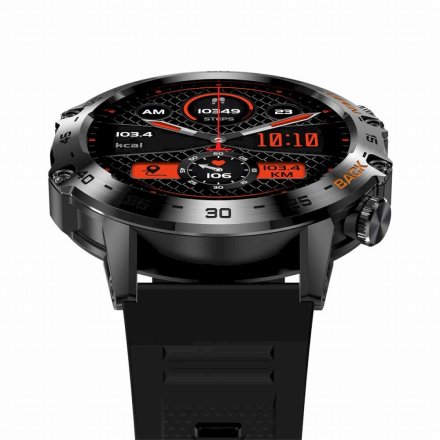 GRAVITY GT9-1 czarny pasek smartwatch męski z funkcją rozmowy