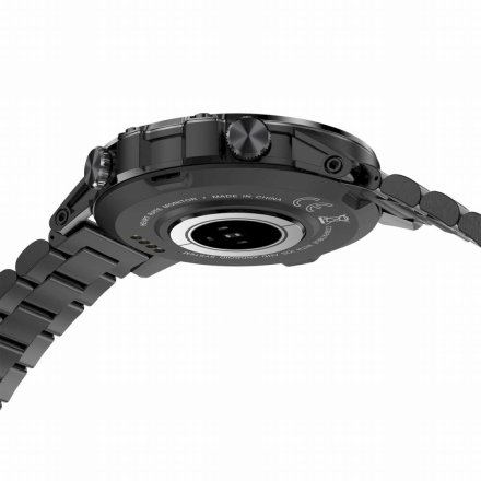 GRAVITY GT9-2 czarna bransoletka smartwatch męski z funkcją rozmowy