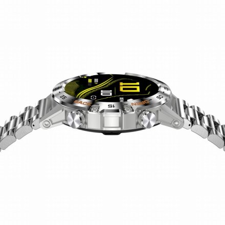 GRAVITY GT9-3 srebrna bransoletka smartwatch męski z funkcją rozmowy