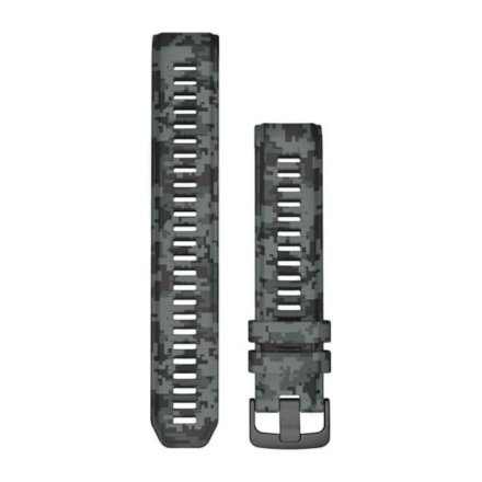 Silikonowy pasek Garmin Instinct 2 Grafitowy moro 010-13105-04
