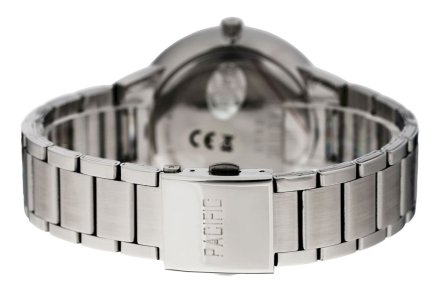 Srebrny męski zegarek z bransoleta PACIFIC X0059-02