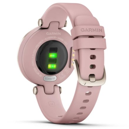 Garmin Lily kremowozłoty-bladoróżowy z różowym paskiem silikonowym 010-02384-13