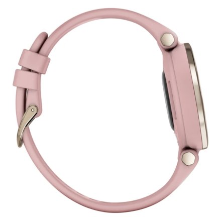 Garmin Lily kremowozłoty-bladoróżowy z różowym paskiem silikonowym 010-02384-13