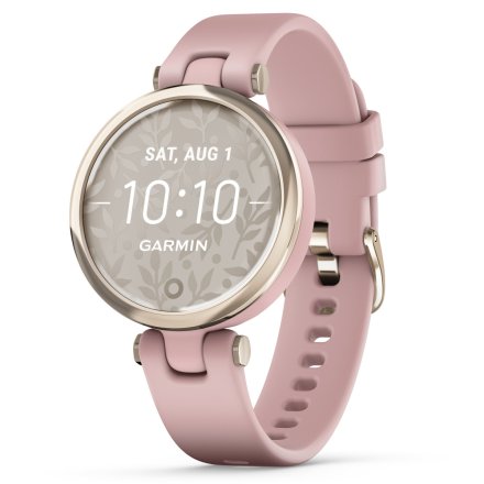 Garmin Lily kremowozłoty-bladoróżowy z różowym paskiem silikonowym 010-02384-13