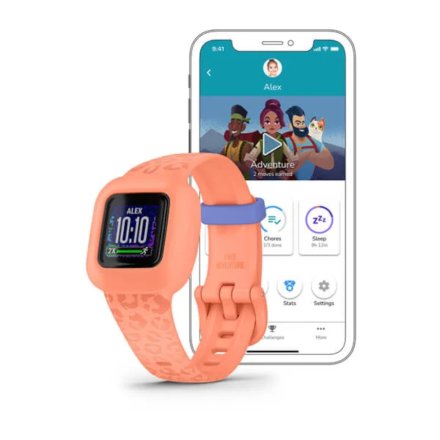 Garmin vivofit jr. 3 Lamparcia brzoskwinia 010-02441-04