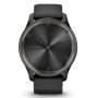 Grafitowo-czarny zegarek sportowy GARMIN Vivomove Trend 010-02665-00