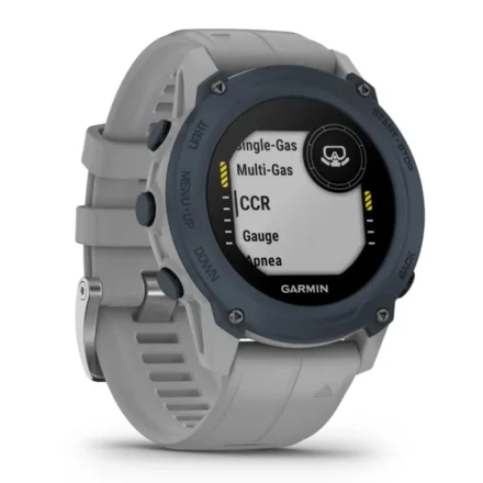 Zegarek Garmin Descent G1 z czujnikiem tętna HRM Elevate Ox granatowy z pudrowoszarym paskiem 010-02604-11
