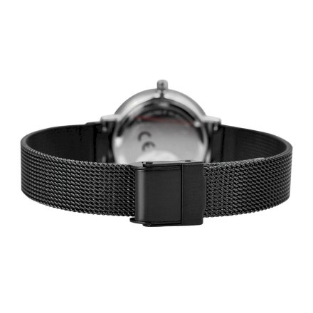 Czarny damski zegarek z bransoleta mesh PACIFIC X6099-10