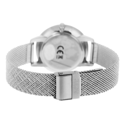 Srebrny damski zegarek z bransoleta mesh PACIFIC X6190-01