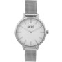 Srebrny damski zegarek z bransoleta mesh PACIFIC X6198-01