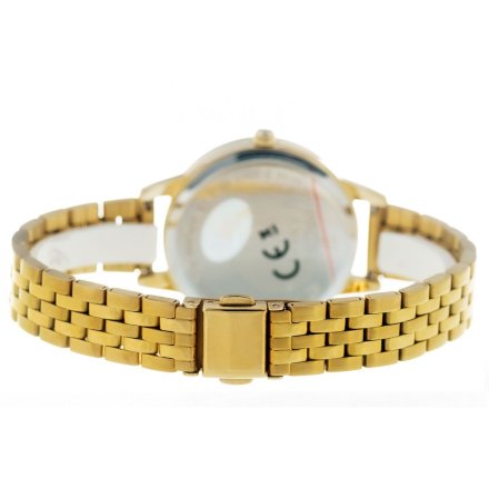 Złoty damski zegarek z motylem PACIFIC X6181-08