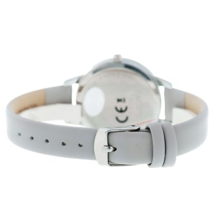 Srebrny damski zegarek z motylem na pasku PACIFIC X6181-07