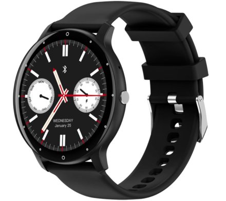 Smartwatch z funkcją rozmowy Rubicon RNCF16 czarny SMARUB266