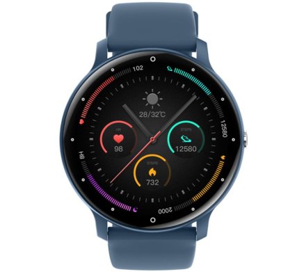 Smartwatch z funkcją rozmowy Rubicon RNCF16 granatowy SMARUB267