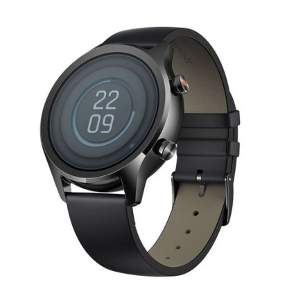 Smartwatch Mobvoi TicWatch C2+ z czarnym paskiem