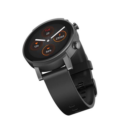 Smartwatch Mobvoi TicWatch E3 z czarnym paskiem