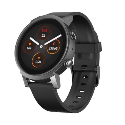 Smartwatch Mobvoi TicWatch E3 z czarnym paskiem