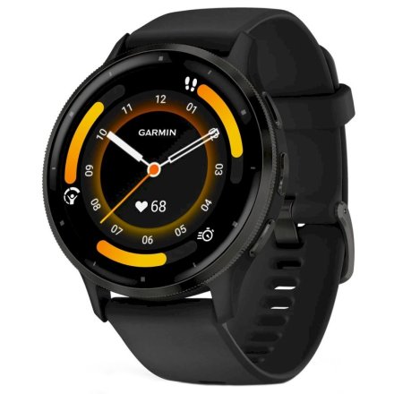 Zegarek Garmin Venu 3 czarny z silikonowymi paskiem 010-02784-01